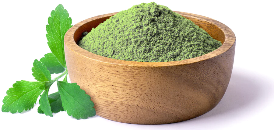 Certified organic Stevia (Stevia rebaudiana)