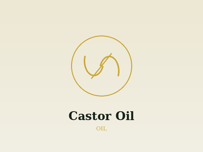 Certified organic Castor Oil (Ricinus communis)