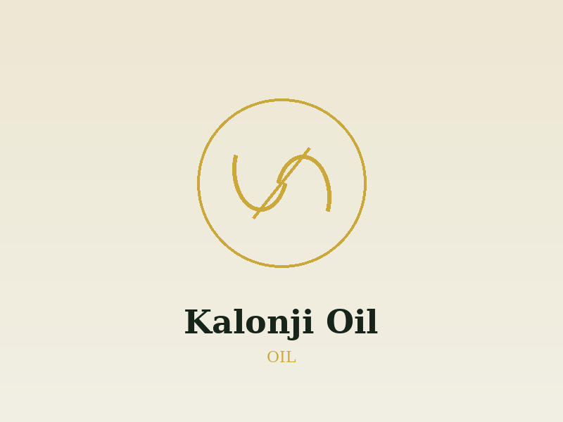 Certified organic Kalonji Oil (Nigella sativa)